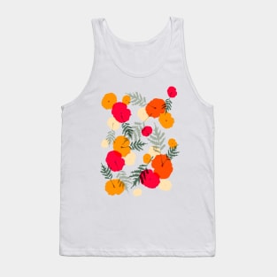 Poppies pattern Tank Top